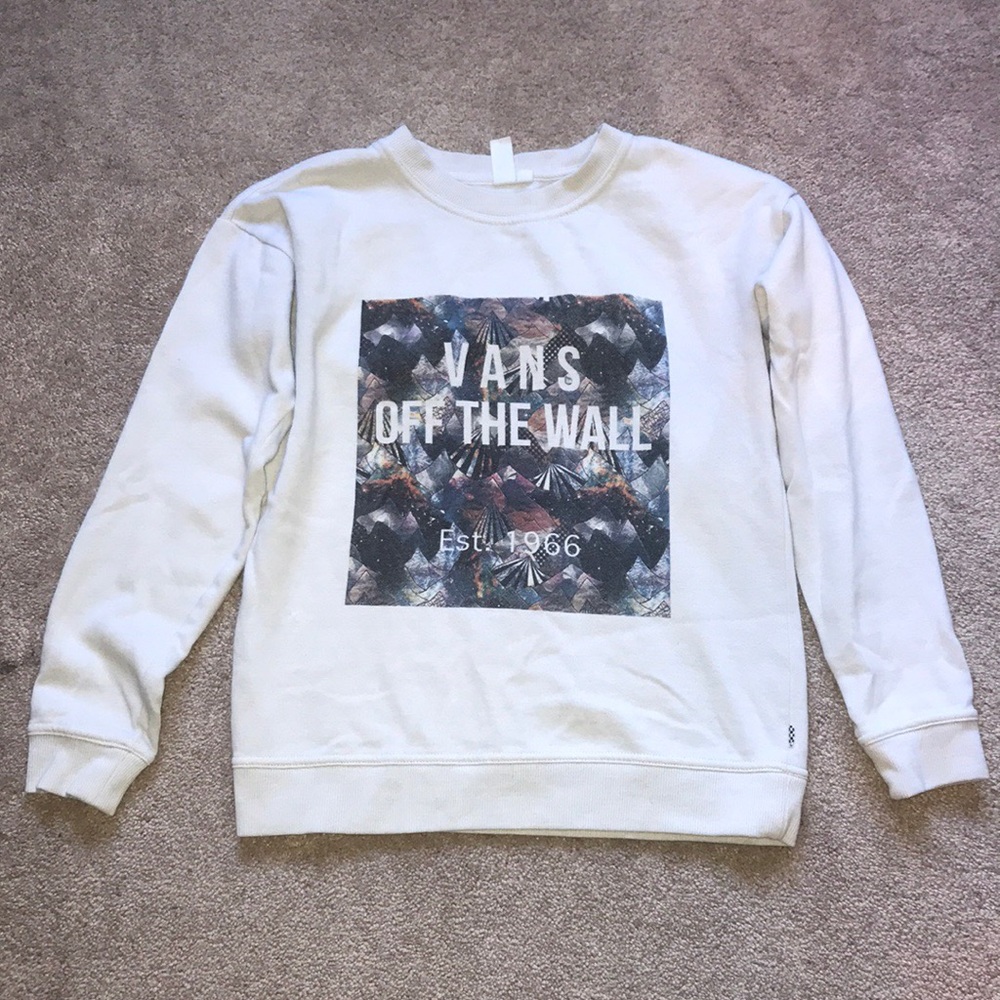 vans crewneck sweatshirt